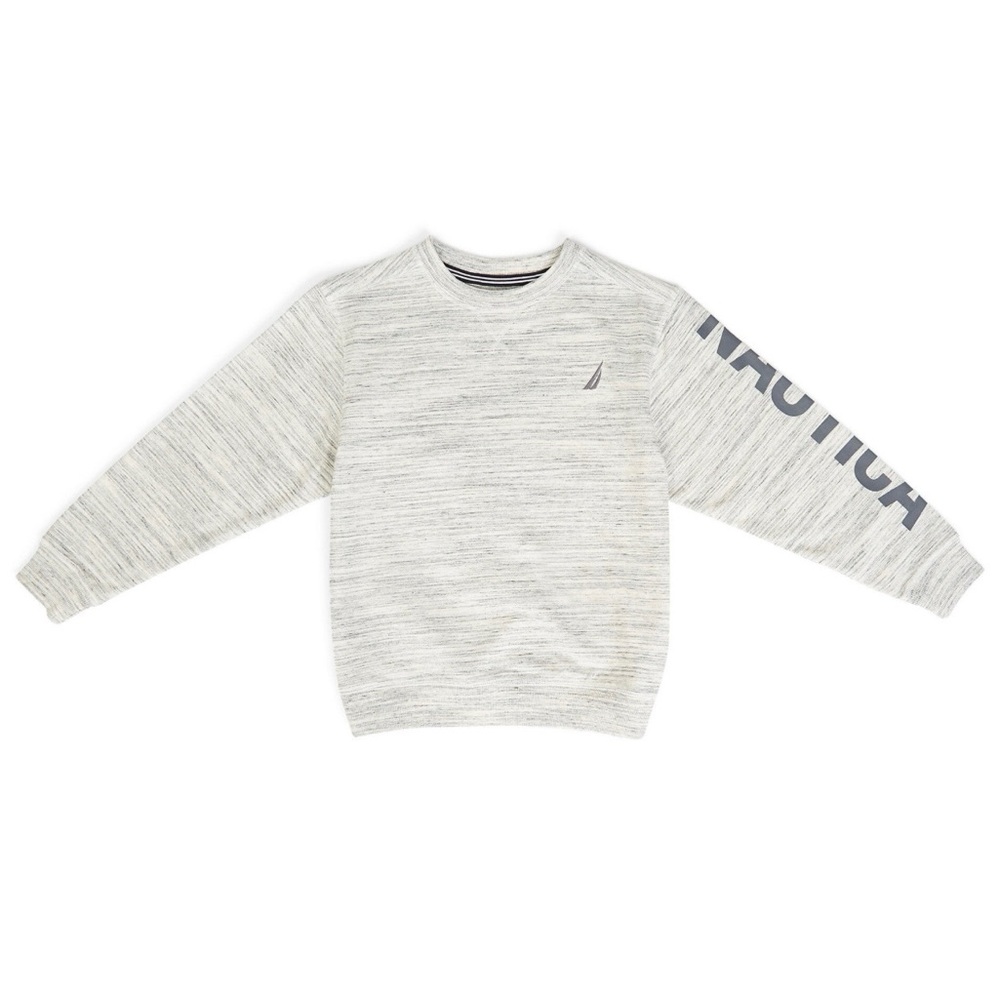 Nautica Boys Heather Grey Pullover Sweatshirt size 3T